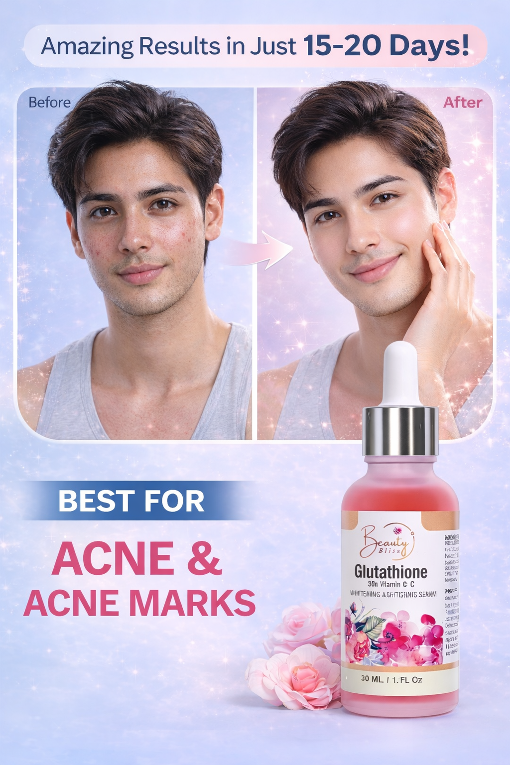 GLUTATHIONE + 30X VITAMIN C SERUM + GLUTAX SOAP FREE Hot 🔥 Sale