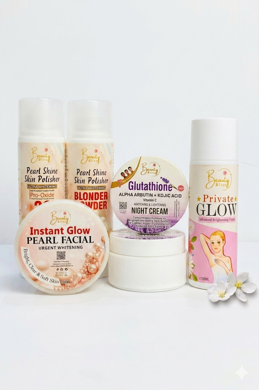 GLOW KIT WITH 4 PRODUCTS WITH FREE SKIN POLISHER