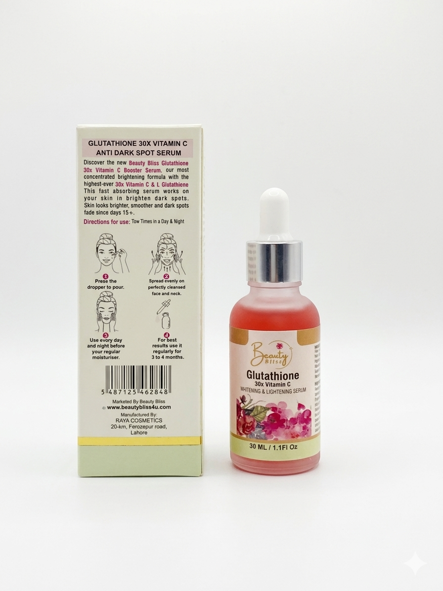 30X VITAMIN C SERUM + GLUTATHIONE