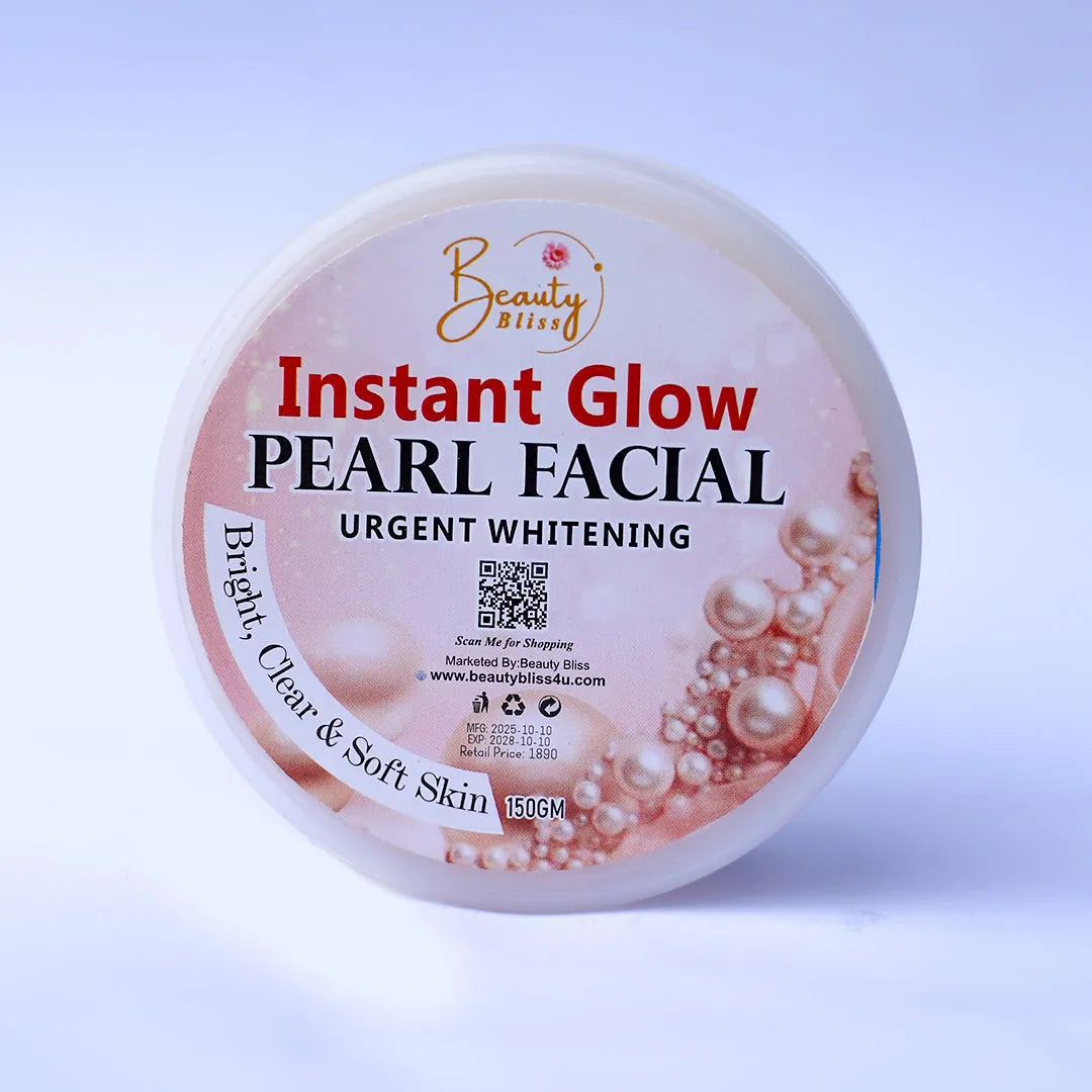 ( Shine Glow Deal ) Pearl Facial Clear & Glow With Free Skin Polisher